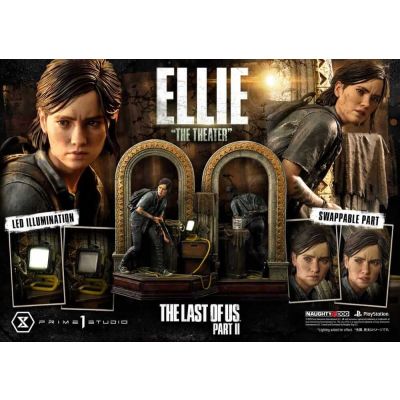 The Last of Us Part II statuette 1/4 Ultimate Premium Masterline Series Ellie "The Theater" Bonus Version 58 cm