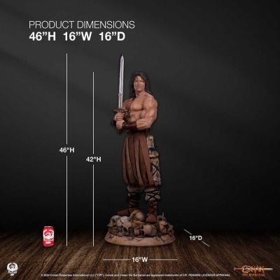 Conan le Barbare statuette Elite Series 1/2 Conan 116 cm