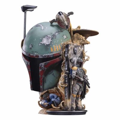 Star Wars L'Empire contre-attaque buste Fine Art Boba Fett 50 cm