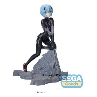 Evangelion: 3.0 1.0 Thrice Upon a Time statuette Luminasta PVC Vignetteum Tentative Name : Rei Ayanami 30th Anniversary Ver. 19 cm