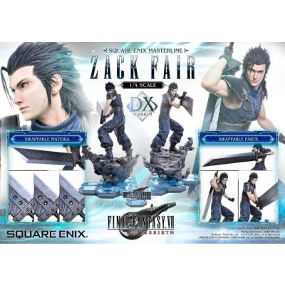 Final Fantasy VII Rebirth statuette 1/4 Zack Fair Deluxe Ver. 57 cm
