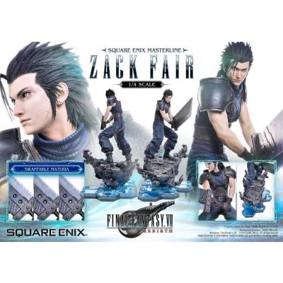 Final Fantasy VII Rebirth statuette 1/4 Zack Fair 57 cm
