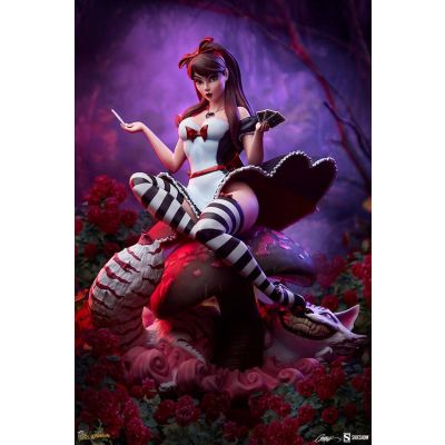 Fairytale Fantasies Collection statuette Alice in Wonderland Game of Hearts Edition 34 cm