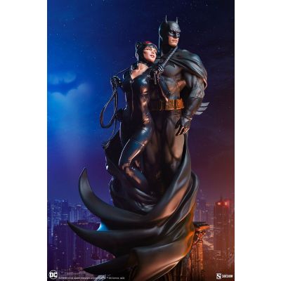 DC Comics diorama Batman et Catwoman 51 cm