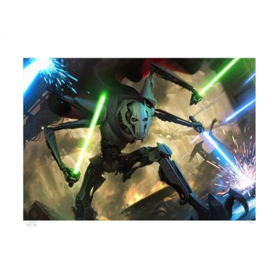 Star Wars impression Art Print General Grievous 46 x 61 cm -  non encadrée
