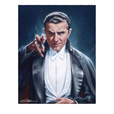 Dracula Art Print Count Dracula by Olivia De Berardinis 56 x 43 cm - non encadrée