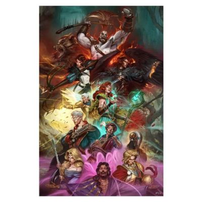 Critical Role impression Art Print Vox Machina 41 x 61 cm - non encadrée