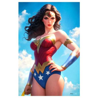 DC Comics impression Art Print Justice League Trinity: Wonder Woman 61 x 41 cm - non encadrée