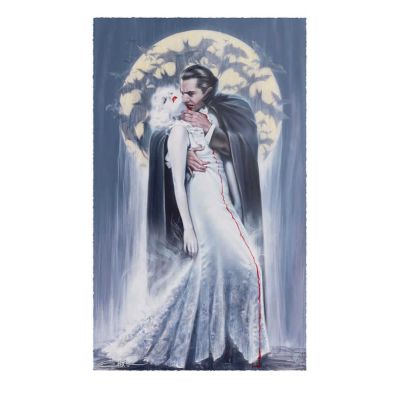 Dracula Art Print The Kiss by Olivia De Berardinis 70 x 43 cm - non encadrée