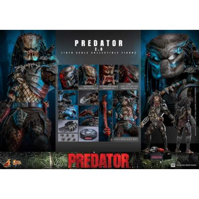 Predator figurine Movie Masterpiece 1/6 Predator (2.0) 34 cm