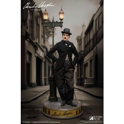 Charlie Chaplin statuette 1/4 Deluxe Version 50 cm