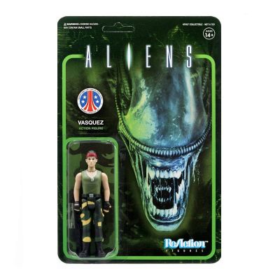 Aliens Wave 1 figurine ReAction Vasquez 10 cm
