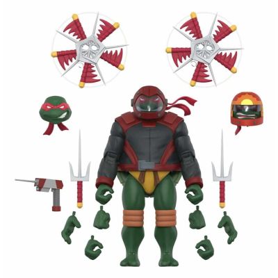 Teenage Mutant Ninja Turtles Ultimates figurine Wave 14 Raphael (Road Gear)