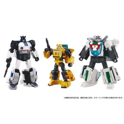 Transformers Dramatic Capture Series pack 3 figurines Cybertron Chase