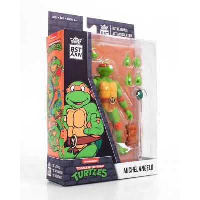 Tortues Ninja figurine BST AXN Michelangelo 13 cm