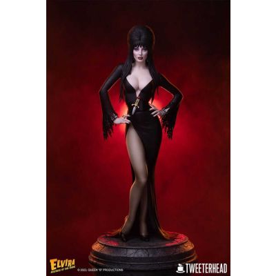"Acompte Précommande" Elvira: Mistress of the Dark statuette 1/4 Elvira 48 cm