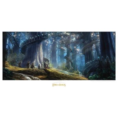 Le Seigneur des Anneaux impression Art Print Lothlorien 59 x 30 cm