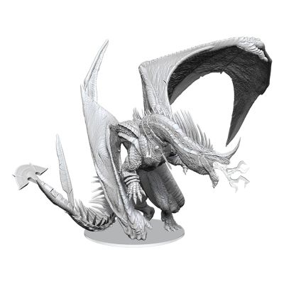 D&D Nolzur s Marvelous Miniatures à peindre Ancient Blue Dragon 20 cm