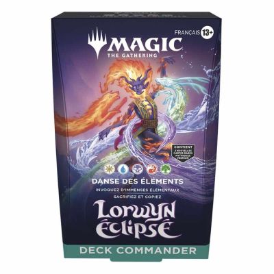 Magic the Gathering Lorwyn éclipsé decks Commander Dans des éléments *FRANCAIS*