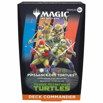 Magic the Gathering Teenage Mutant Ninja Turtles Deck Commander *FRANCAIS*