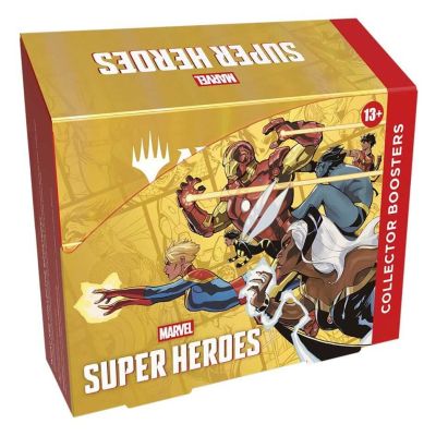 Magic the Gathering Marvel Super Heroes présentoir boosters collectors *ANGLAIS*