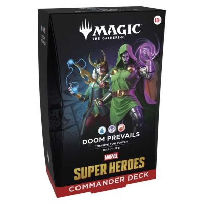 Magic the Gathering Marvel Super Heroes Commander Decks Doom Prevails *ANGLAIS*